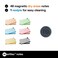 REWRITIES Rewrities Notes 48 Dry Erase Magnetic Cards Multi Color Kit 4 x 6 Reusable Sticky Notes for Tasks Planning Projects Organization