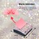 Casehz Rhinestone Self Sticky Note Holder Post it Note Dispenser PopUp Sticky Notes Dispenser 4 x 4 inch Post it Dispenser for Office Desk AccessoriesPink