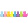 SIMONA Cat Shape Sticky Notes 8 Color Bright Colorful Sticky Pad 75 SheetsPad SelfSticky Note Pads 8 Pads