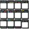 Spakon 24 Pcs Inspirational Sticky Notepad Bulk Teacher Appreciation Gift Mini Pocket Motivational Positive Notebook for Back to School Office Coworker Travel Supplies 30 Sheets Each Fresh Style