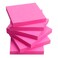 Osboo Sticky Notes 3x3 SelfStick Notes Pads with 6 Bright Colors Easy to Post for Office School Home 6 PadsPack 100 SheetsPad Red