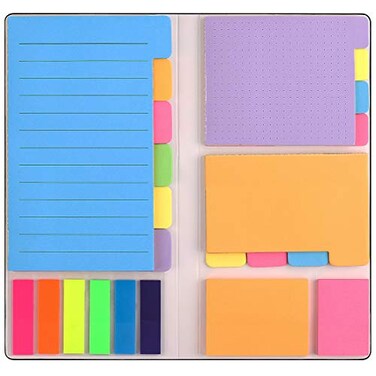 Niutop Sticky Notes Set Post SelfStick Notes Pads for Journaling Notebook Planner Study Office Supplies College Essentials Back to School Supplies for High School Students Teen Girl Gifts Preppy Stuff