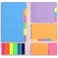 Niutop Sticky Notes Set Post SelfStick Notes Pads for Journaling Notebook Planner Study Office Supplies College Essentials Back to School Supplies for High School Students Teen Girl Gifts Preppy Stuff