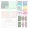 Temiary 1000 Sheets Transparent Pastel Sticky Notes with Lines 3 x 3 inch Clear Sticky Note Waterproof See Through Memo Pad Translucent Writable Index Book Tabs for Annotating Supplies
