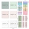 Temiary 1000 Sheets Transparent Pastel Sticky Notes with Lines 3 x 3 inch Clear Sticky Note Waterproof See Through Memo Pad Translucent Writable Index Book Tabs for Annotating Supplies