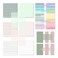 Temiary 1000 Sheets Transparent Pastel Sticky Notes with Lines 3 x 3 inch Clear Sticky Note Waterproof See Through Memo Pad Translucent Writable Index Book Tabs for Annotating Supplies