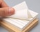 Xeahung 4 Pack Post Sticky Notes with Lines 3x3 Sticky Note Pads Memo for Journaling Reading Planner Calendar Books Teachers Women Mirror Fridge Home School Office Use