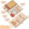 Xqumoi Boho Themed Teacher Sticky Notes Set 550 Sheets Thank You for Helping Me Grow SelfStick Note Pads Teacher Appreciation Gift Writing Memo Pads Page Marker Back to School Supplies Brown