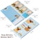 Xqumoi I Just Really Like Pug Sticky Notes Set 550 Sheets Cute Cartoon Pug SelfStick Notes Pads Animal Divider Tabs Bundle Writing Memo Pads Back to School Office Supplies Small Gift