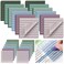 Yinder 24 Pack 720 Sheets Transparent Sticky Notes Translucent Clear Lined Self Sticky Notes for Bible Tabs Book Tabs Office School Supplies3 x 3 InchFresh Color