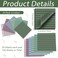 Yinder 24 Pack 720 Sheets Transparent Sticky Notes Translucent Clear Lined Self Sticky Notes for Bible Tabs Book Tabs Office School Supplies3 x 3 InchFresh Color