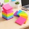 Zubebe 6 Pads 11 x 11 Inch Large Sticky Notes Jumbo Bright Colors Sticky Notepads Self Stick Note Square Memo Post Stickies for Office School 25 Sheetspad