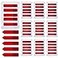 Colarr 10 Pack 1000 Pieces Sign Here Date Tabs Sign Here Date Stickers Flags Please Message Flags for Office Notebook Annotating Books Notary BooksRedCute