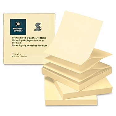 Business Source Reposition Popup Adhesive Notes