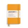 LEUCHTTURM1917 Notebook Softcover Paperback B6 123 Numbered Pages for Writing and Journaling Ruled Rising Sun