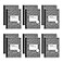 Tops Oxford Composition Notebooks Graph Ruled Paper 934 x 712 Black Marble Covers 80 Sheets 12 per Pack 63786