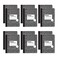 Tops Oxford Composition Notebooks Graph Ruled Paper 934 x 712 Black Marble Covers 80 Sheets 12 per Pack 63786