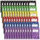 Kajaia 72 Pack Mini Composition Notebook Bulk 40 Pages 34 x 47 Inch Composition Books Pocket Sized Small Notebooks Cute Marble Note Pad Journal Lined Paper for College School Office Classroom Prize