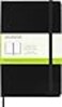 Moleskine Classic Notebook Hard Cover Medium 45 x 7 PlainBlank Black 208 Pages