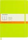 Moleskine Classic Notebook Soft Cover XL 75 x 95 RuledLined Lemon Green 192 Pages