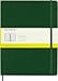 Moleskine Classic Notebook Hard Cover SquaredGrid XL 75 x 95 Myrtle Green 192 Pages