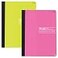 Enday Graph Paper Composition Notebook Hard Cover Graphing Notebook 4 Squares Per Inch Graph Ruled Composition Notebook Premium Quad Ruled Notebook 100 Sheets Pink and Yellow 2 Pack