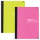 Enday Graph Paper Composition Notebook Hard Cover Graphing Notebook 4 Squares Per Inch Graph Ruled Composition Notebook Premium Quad Ruled Notebook 100 Sheets Pink and Yellow 2 Pack