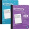 Enday Primary Composition Notebook K2 Primary Ruled Composition Book Primary Composition Notebook for Kids 100 Sheets kindergarten Notebook Blue and Purple 2 Pack