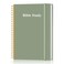 Heveboik Bible Study JournalNotebook Church Notes Notebook Note Taking Journaling Kit 58 x 85 Green