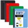 Five Star Composition Book Study App 4 Pack College Ruled Paper 712 x 934 80 Sheets Forest Green Pacific Blue Fire Red and Black 850065BECM
