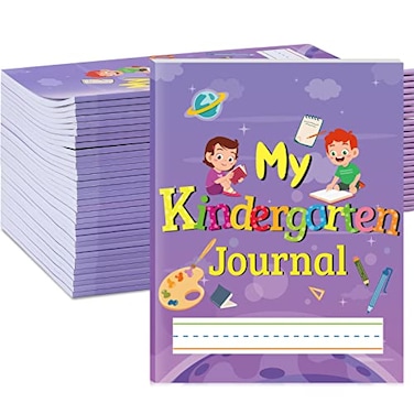 Teling 24 Pcs Kids Primary Journal Kindergarten Primary Composition Notebook Writing Notebook for Kids Paper Notebooks for Grades K2 10 x 8 Inch 64 Pages for Each Piece