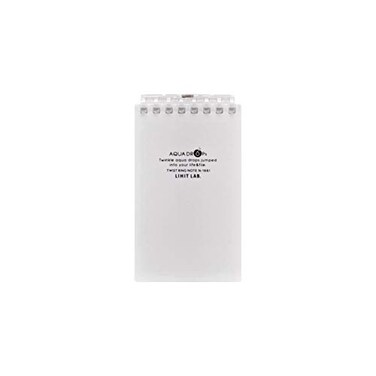 LIHIT LAB Lihit Lab N16610 Open Ring Notebook Twist Ring Notebook Memo Size 8 Holes White