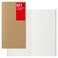 DESIGNPHIL 14247006 Travelers Notebook Refill Unruled 2 Pack Regular Size