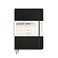 LEUCHTTURM1917 Notebook Softcover Composition B5123 Numbered Pages for Writing and Journaling Plain Black