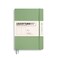 LEUCHTTURM1917 Notebook Softcover Composition B5123 Numbered Pages for Writing and Journaling Plain Sage