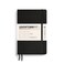 LEUCHTTURM1917 Notebook Softcover Paperback B6 123 Numbered Pages for Writing and Journaling Dotted Black