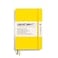 LEUCHTTURM1917 Notebook Softcover Paperback B6 123 Numbered Pages for Writing and Journaling Ruled Lemon