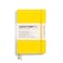 LEUCHTTURM1917 Notebook Softcover Paperback B6 123 Numbered Pages for Writing and Journaling Ruled Lemon
