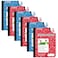 BAZIC PRODUCTS BAZIC Products 100 Count Primary Journal Marble Composition Book for School Notes Office Set of 6