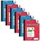 BAZIC PRODUCTS BAZIC Products 100 Count Primary Journal Marble Composition Book for School Notes Office Set of 6