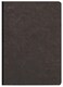 Clairefontaine Ref 795431C Age Bag Clothbound Notebook 192 Pages A5 Size Dot Grid Rulings 90gsm Brushed Vellum Paper Black Leather Effect Cover