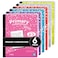 Enday Primary Composition Notebook K2 Primary Ruled Composition Book Primary Composition Notebook for Kids 100 Sheets kindergarten Notebook Pink Purple Green Blue Red Grey 6 Pack