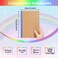 EOOUT 40 Pack A5 Kraft Notebooks Bulk Lined Journals Bulk Colors with Rainbow Spine 60 Pages for Kids Writing Travel Students
