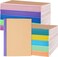 Nanajorwa 100 Pack A5 Colorful Ruled Lined Mini Notebook Journals Bulk Soft Cover Kraft Composition Notepad Memo Cuadernos for Girls Students Traveler Note Taking School Supplies