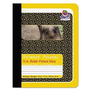 Pacon Composition Book 100 Sheet Ruled 975 X 750 1 Each White Paper