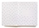 Paper House Productions 8 Foil Embossed Soft Cover Notebook with Dot Grid Pages and Satin Ribbon Page Marker Forest Light