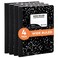 Emraw Marble Composition Notebook Wide Ruled Black and White Composition Books 100 Sheets 4 Pack By Enday