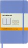 Moleskine Classic Notebook Soft Cover Pocket 35 x 55 RuledLined Hydrangea Blue 192 Pages