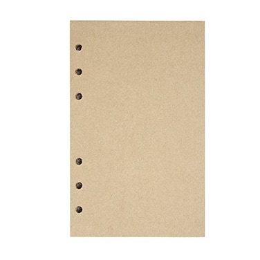 MALEDEN Refillable Craft PaperPerfect for Premium PU Leather Classic Embossed Travel Journal Diary