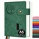 PAIBAS A5 Journal Notebook College Ruled 366 Pages Leather Journal for Men
